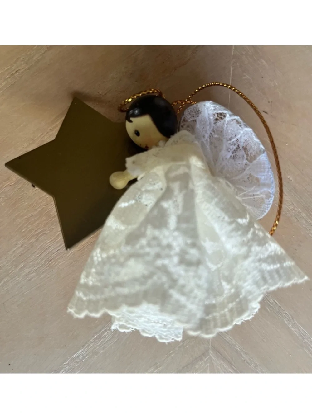 AVON The Gift Collection Christmas Star Angel Holiday Ornament